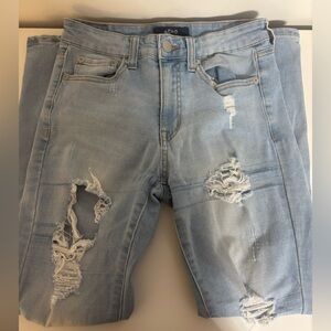 1 pair of AERO high rise jeggings
(size 4 short)